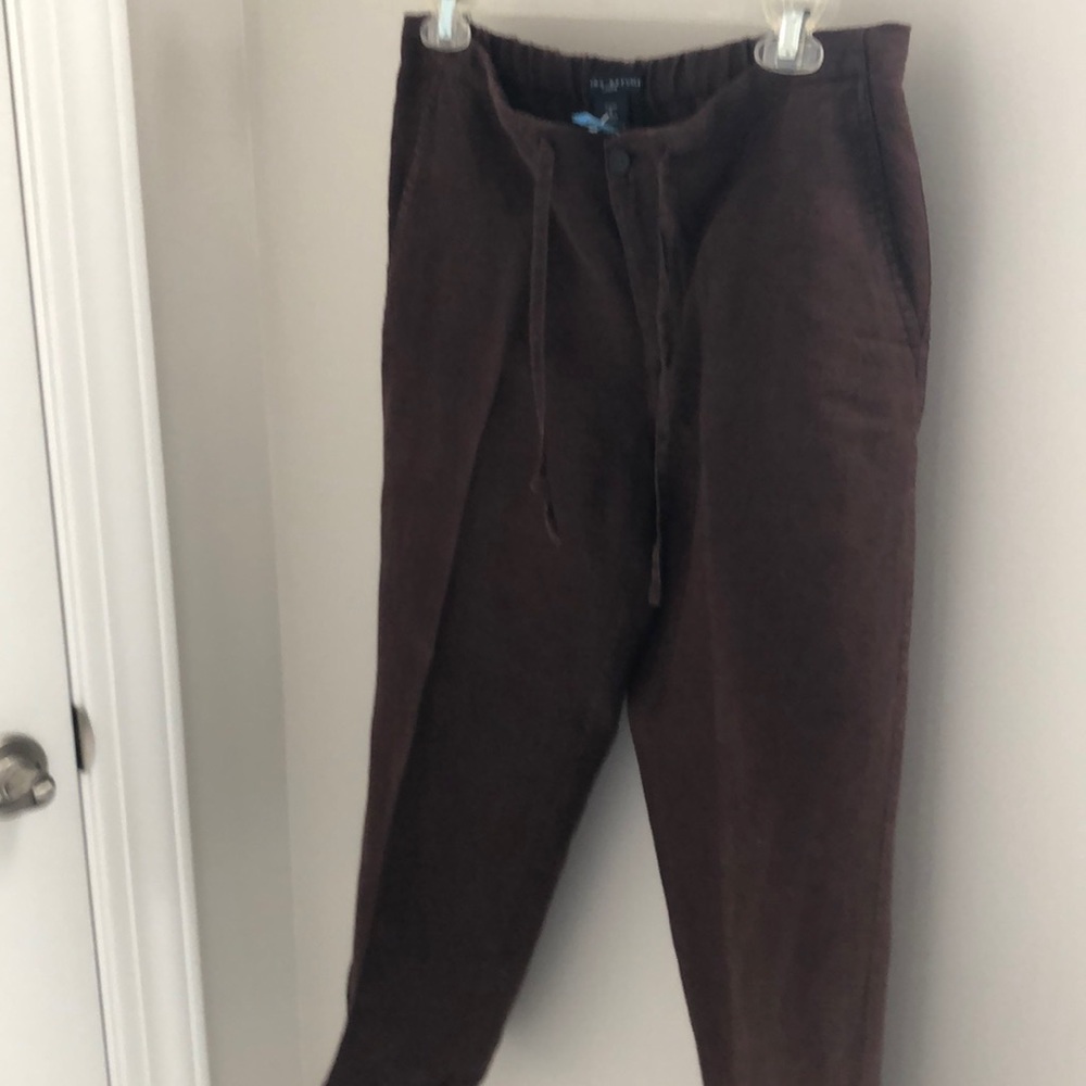 Brown linen